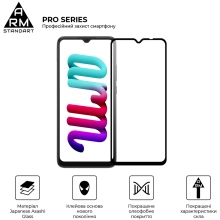 Купити Захисне скло ArmorStandart Pro для Xiaomi Redmi 12C / 10C (ARM61297) - фото 4