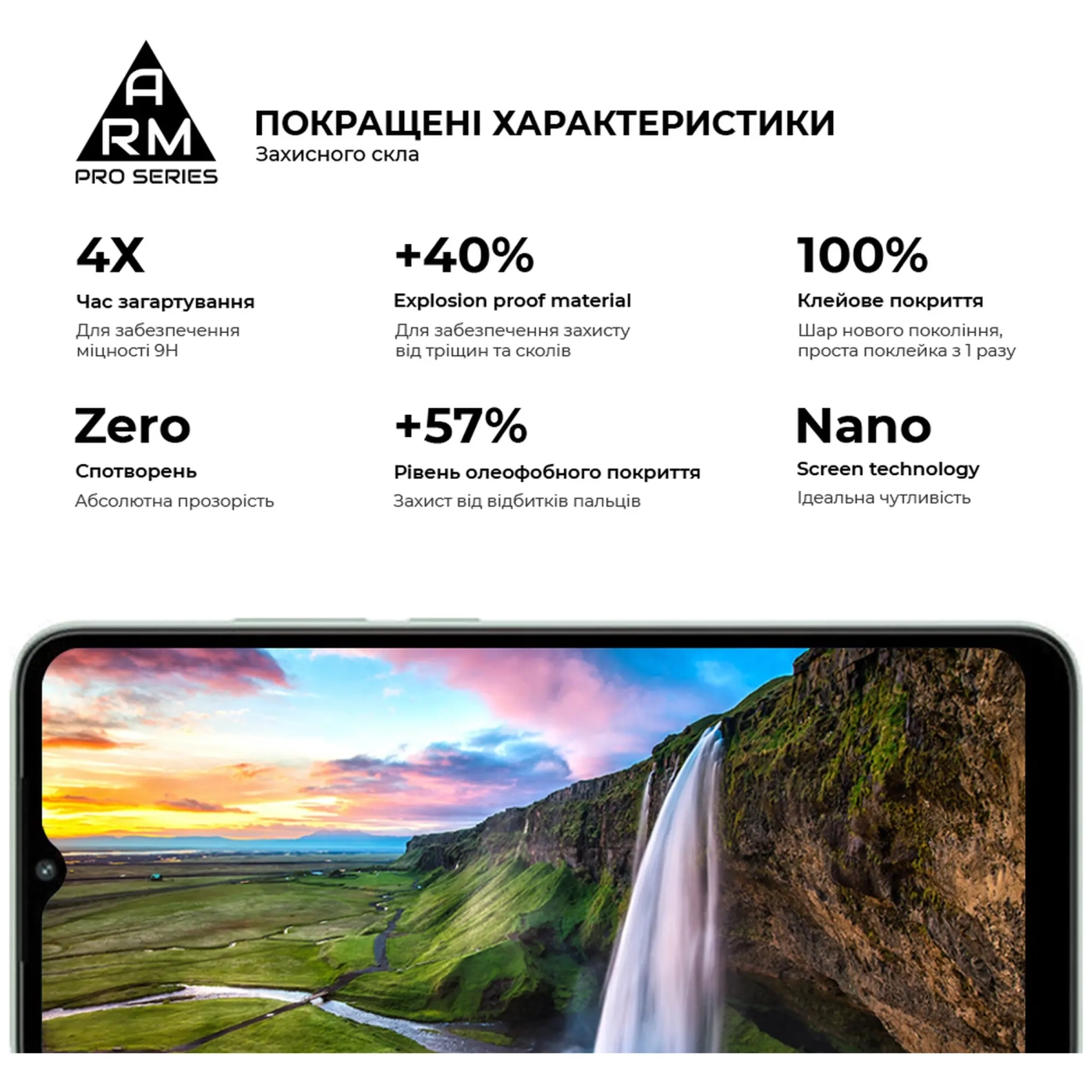 Купити Захисне скло ArmorStandart Pro для Xiaomi Redmi A1 / A1+ / Poco C50 (ARM62818) - фото 4
