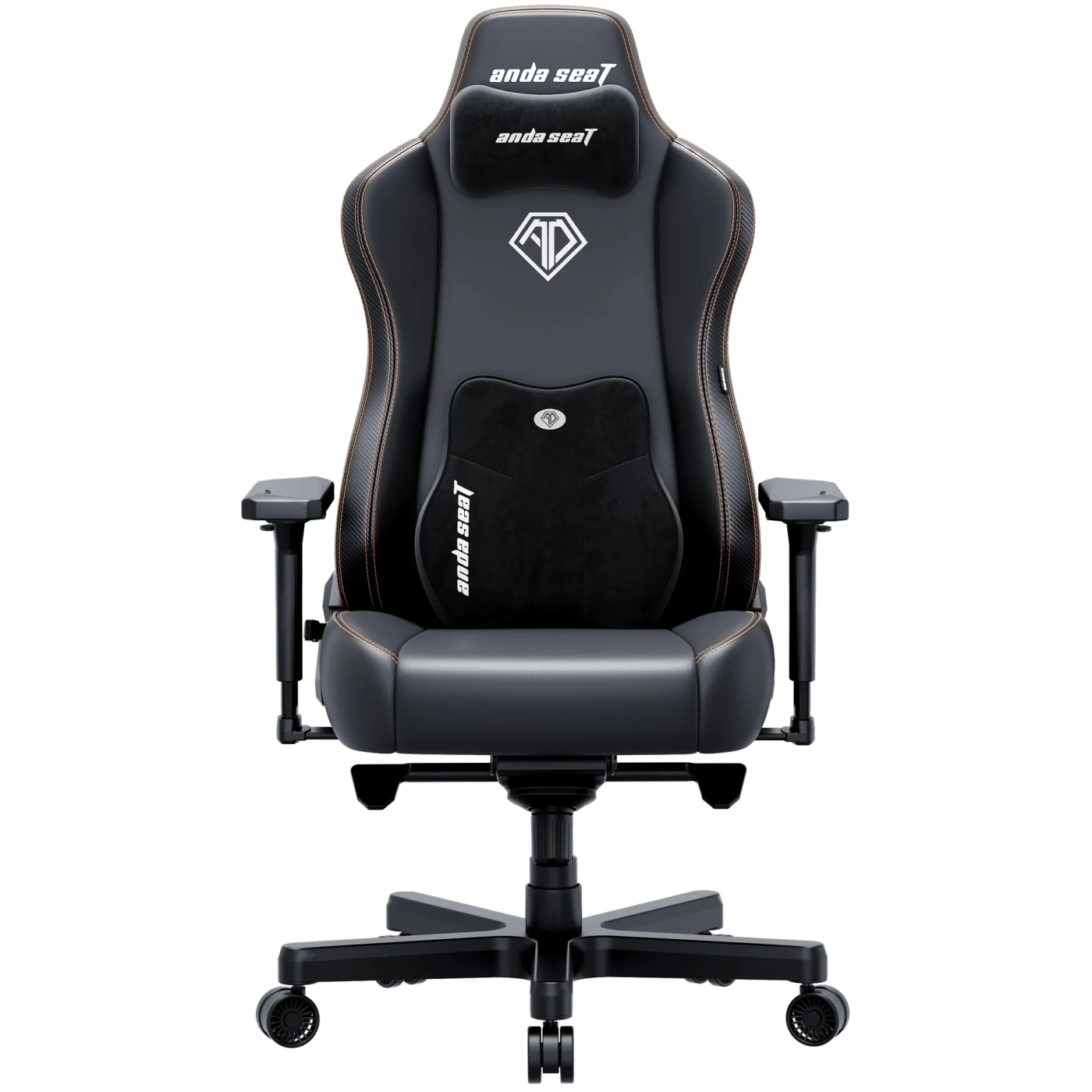 Купить Кресло для геймеров Anda Seat Kaiser 3E XL Black PVC (AD23YC-XL-08-B-PV/C-B01) - фото 1