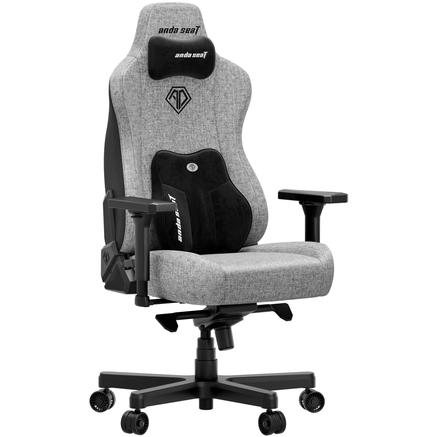 Купить Кресло для геймеров Anda Seat Kaiser 3E XL Grey Fabric (AD23YC-XL-09-G-CF-G01) - фото 2