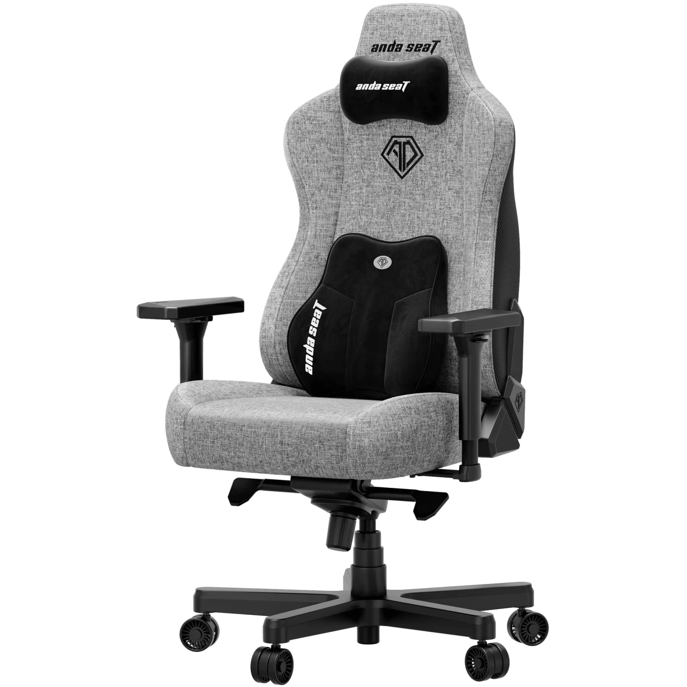 Купить Кресло для геймеров Anda Seat Kaiser 3E XL Grey Fabric (AD23YC-XL-09-G-CF-G01) - фото 3