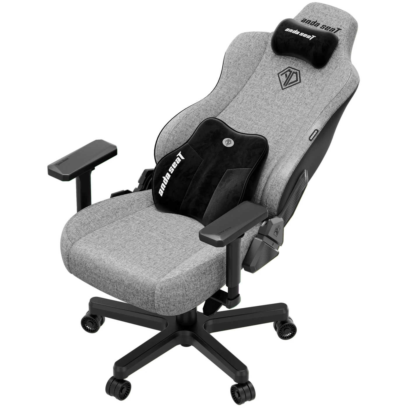 Купить Кресло для геймеров Anda Seat Kaiser 3E XL Grey Fabric (AD23YC-XL-09-G-CF-G01) - фото 8