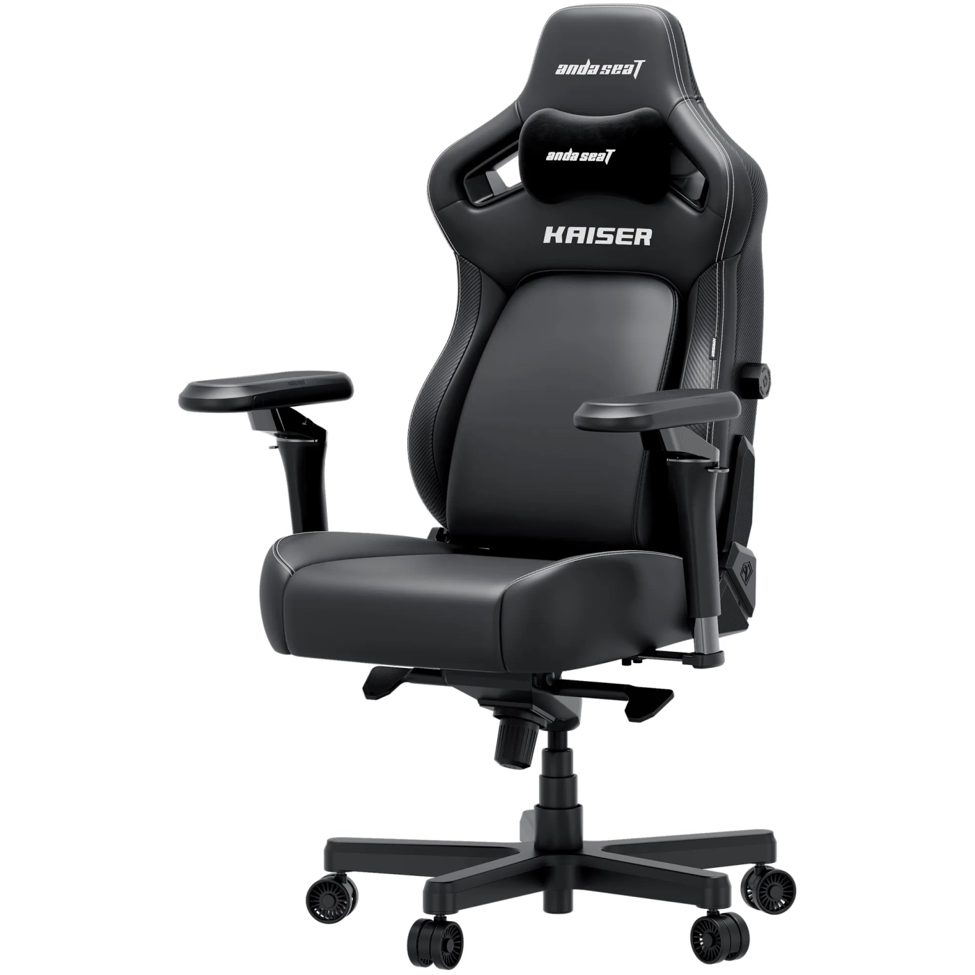 Купить Кресло для геймеров Anda Seat Kaiser 4 V2 XL Black PVC (AD12YDDC-XLL-20-B-PV/C-03) - фото 2