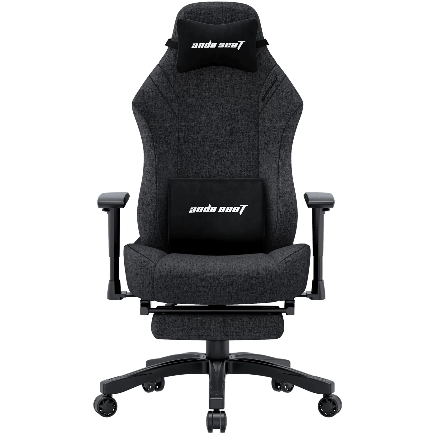Купить Кресло для геймеров Anda Seat Luna Pro L Dark Gray Fabric (AD18T-44-GB-F) - фото 1