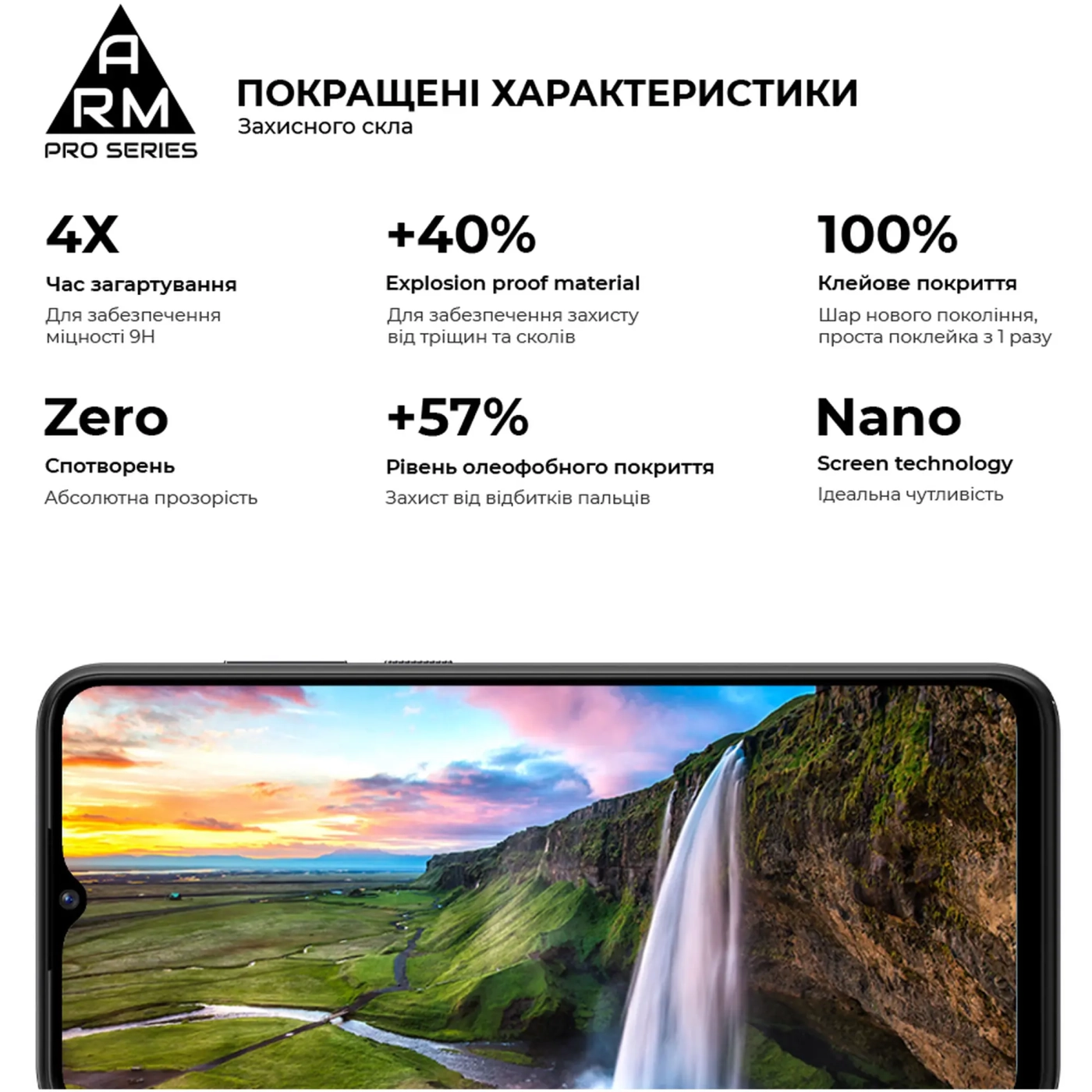 Купити Захисне скло ArmorStandart Pro для ZTE Blade A53 / A53 Pro (ARM68738) - фото 4