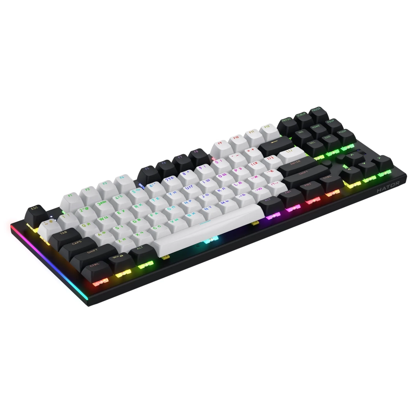 Купить Клавиатура HATOR Gravity TKL Aurum Orange Linear Rev.2.0 EN Black (HTK560) - фото 3