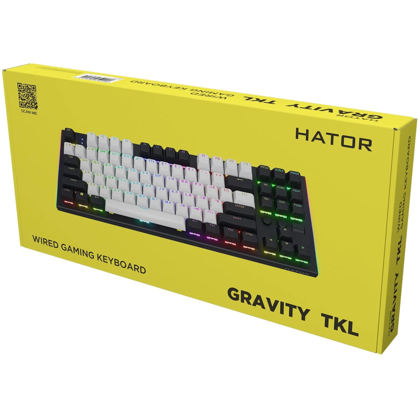 Купить Клавиатура HATOR Gravity TKL Aurum Orange Linear Rev.2.0 EN Black (HTK560) - фото 6