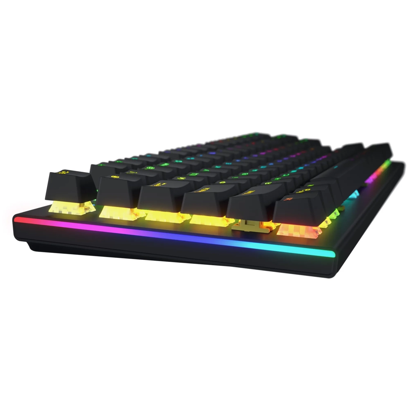 Купить Клавиатура HATOR Gravity X TKL Orange Linear Rev.2.0 EN Black (HTK550) - фото 4