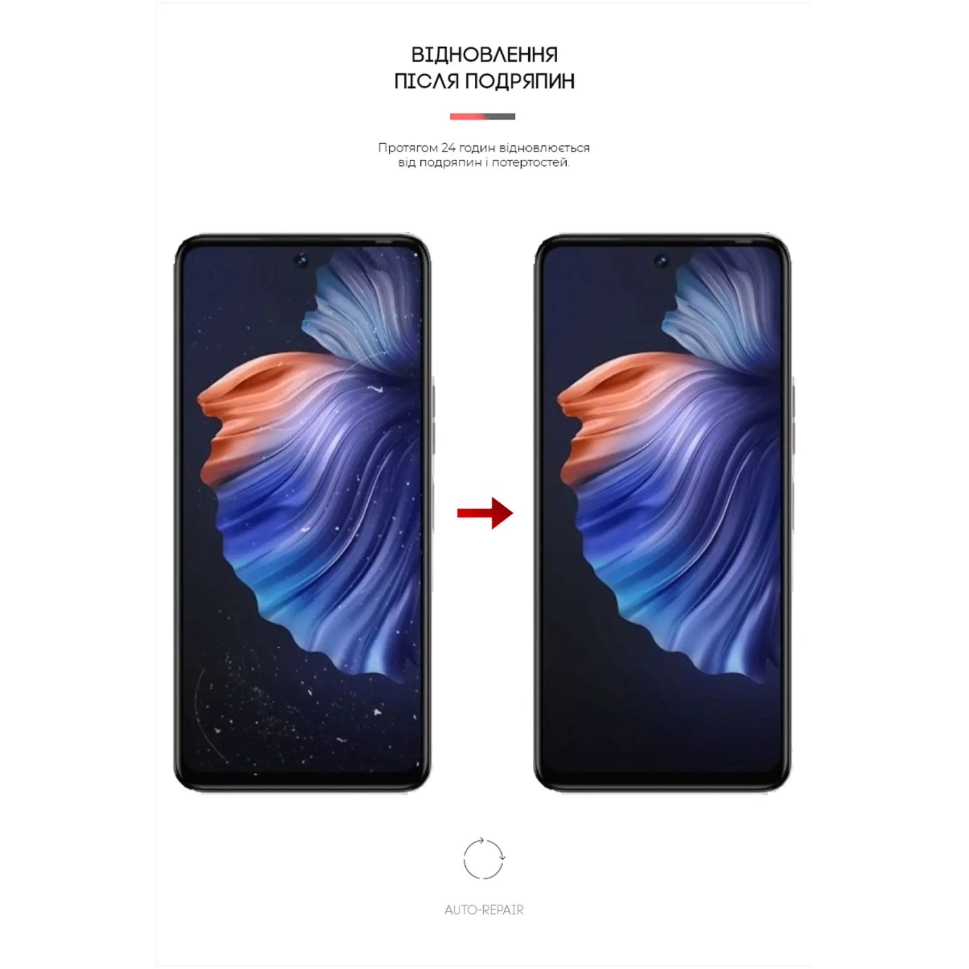 Купить Гидрогелевая пленка ArmorStandart для Tecno Camon 18 (CH6n) (ARM64659) - фото 3