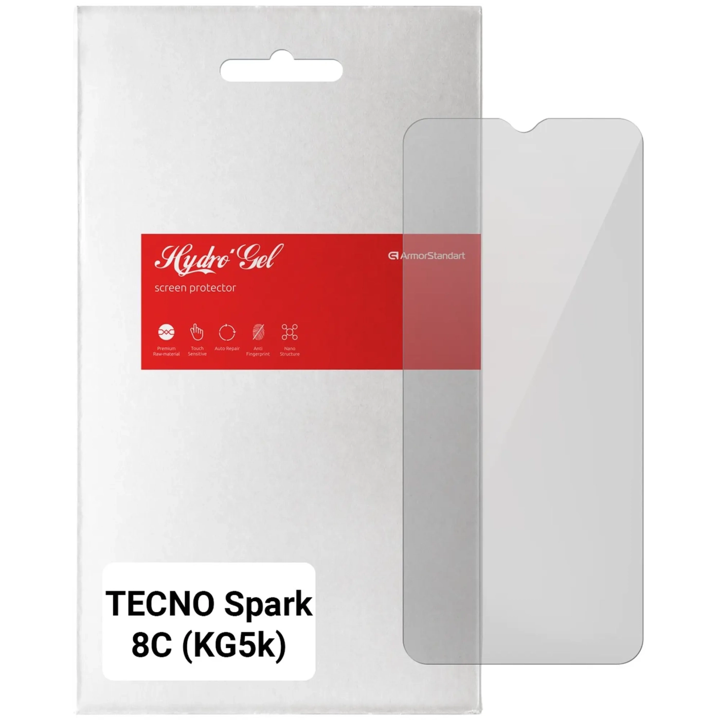 Купить Гидрогелевая пленка ArmorStandart для Tecno Spark 8C (KG5k) (ARM64656) - фото 1