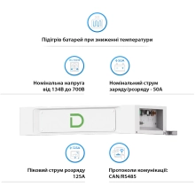 Купить Модуль управления (BMS) для Dyness STACK Heated с обогревом (SBDU100-H) - фото 2