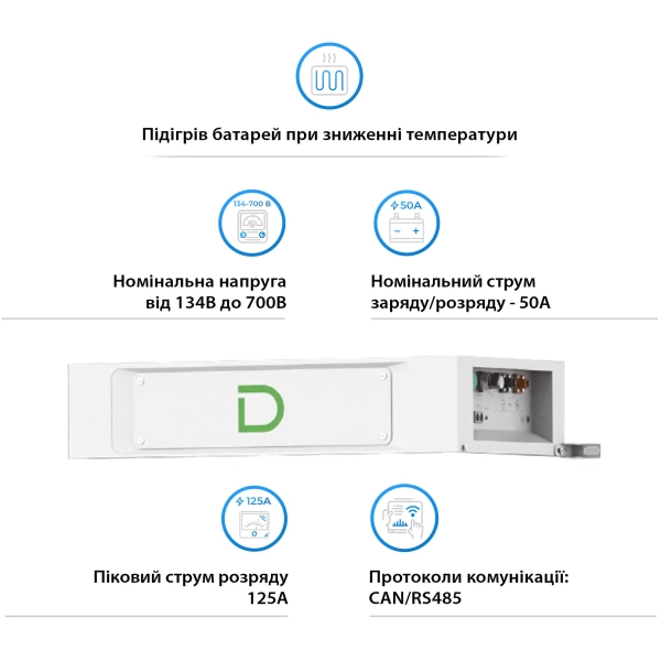Купить Модуль управления (BMS) для Dyness STACK Heated с обогревом (SBDU100-H) - фото 2