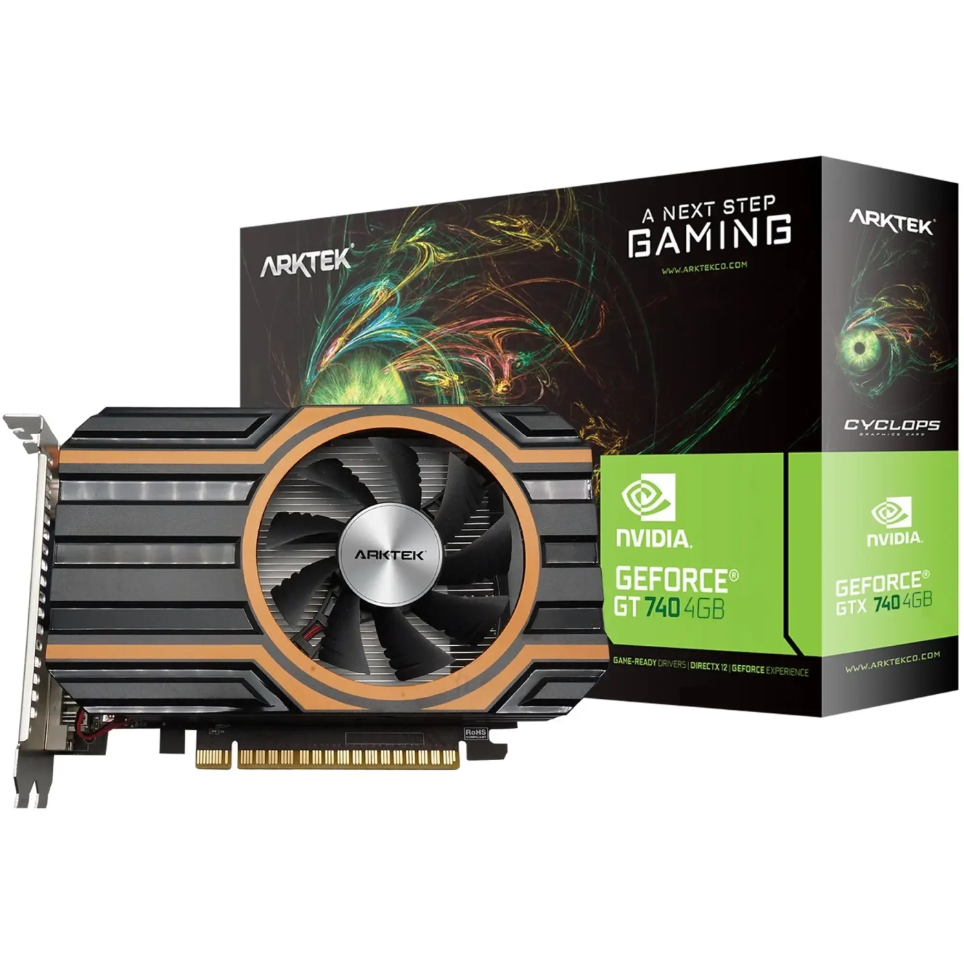 Купити Відеокарта Arktek Nvidia GeForce GT 740 4GB GDDR5 (AKN740D5S4GH1) - фото 3