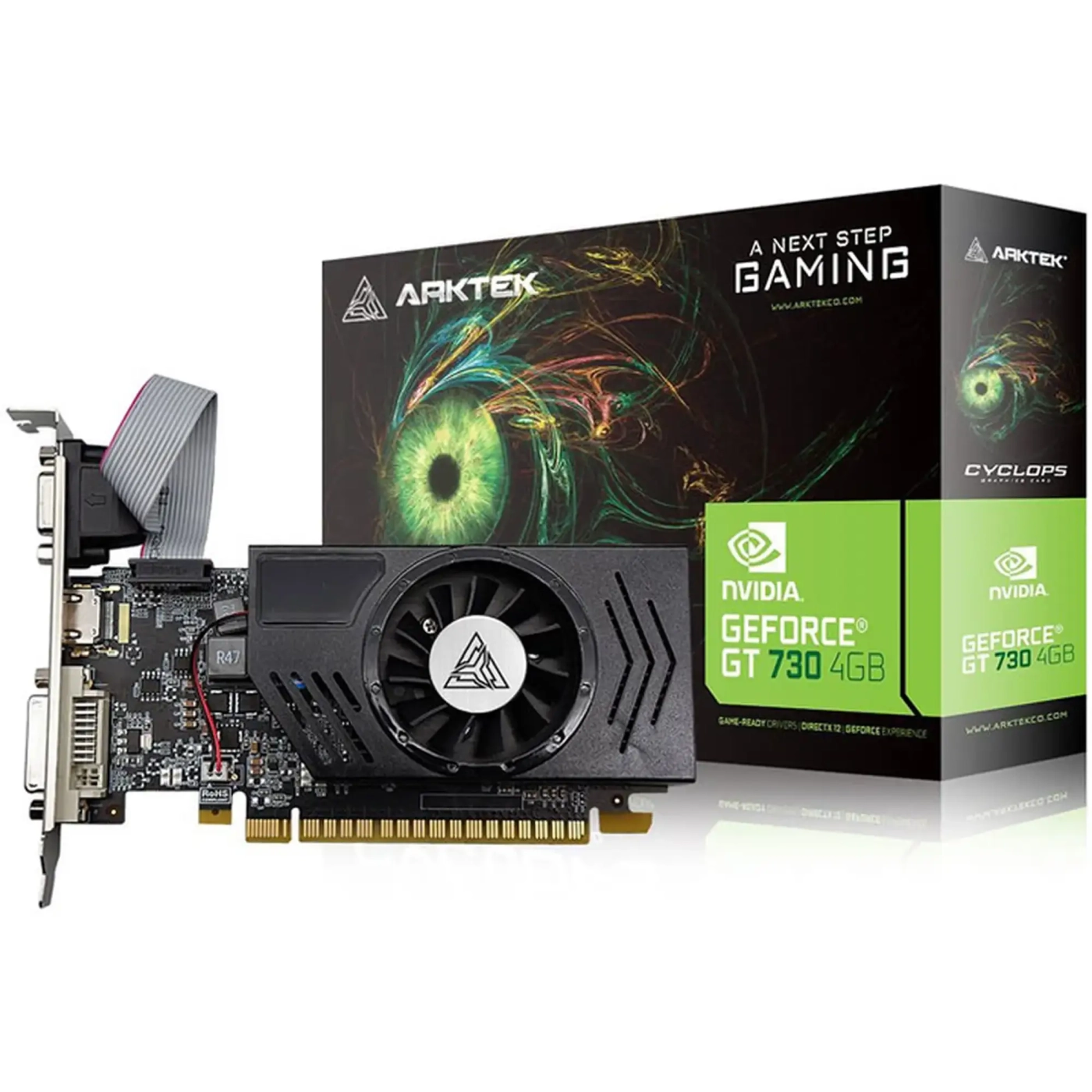 Купити Відеокарта Arktek Nvidia GeForce GT 730 4GB GDDR5 (AKN730D5S4GL1) - фото 3