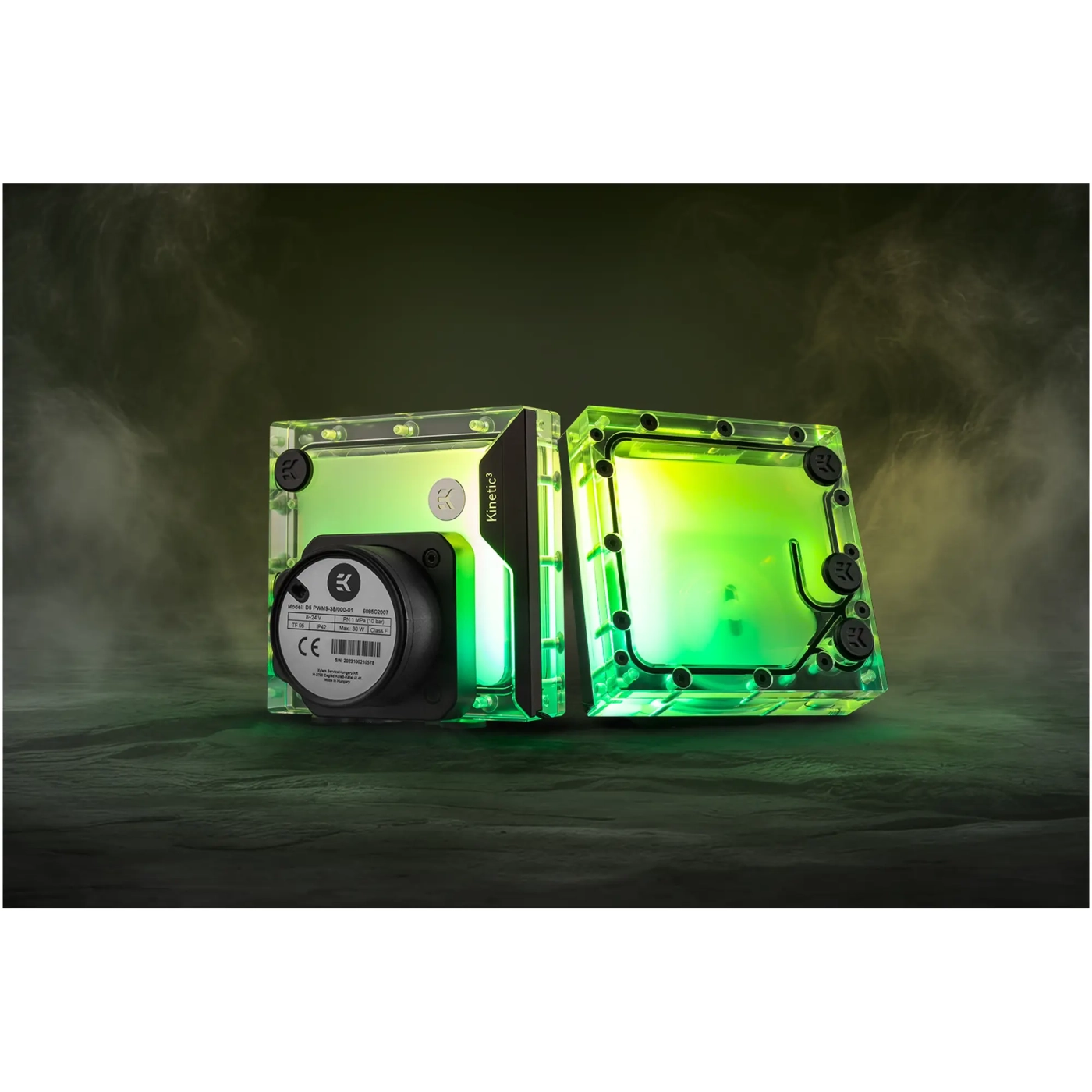 Купити Помпа EKWB EK-Quantum Kinetic FLT 120 D5 PWM D-RGB - Plexi (3831109880715) - фото 7