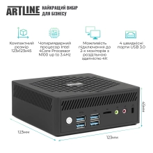 Купити Неттоп ARTLINE Business B14 Windows 11 Pro (B14v23Win) - фото 2