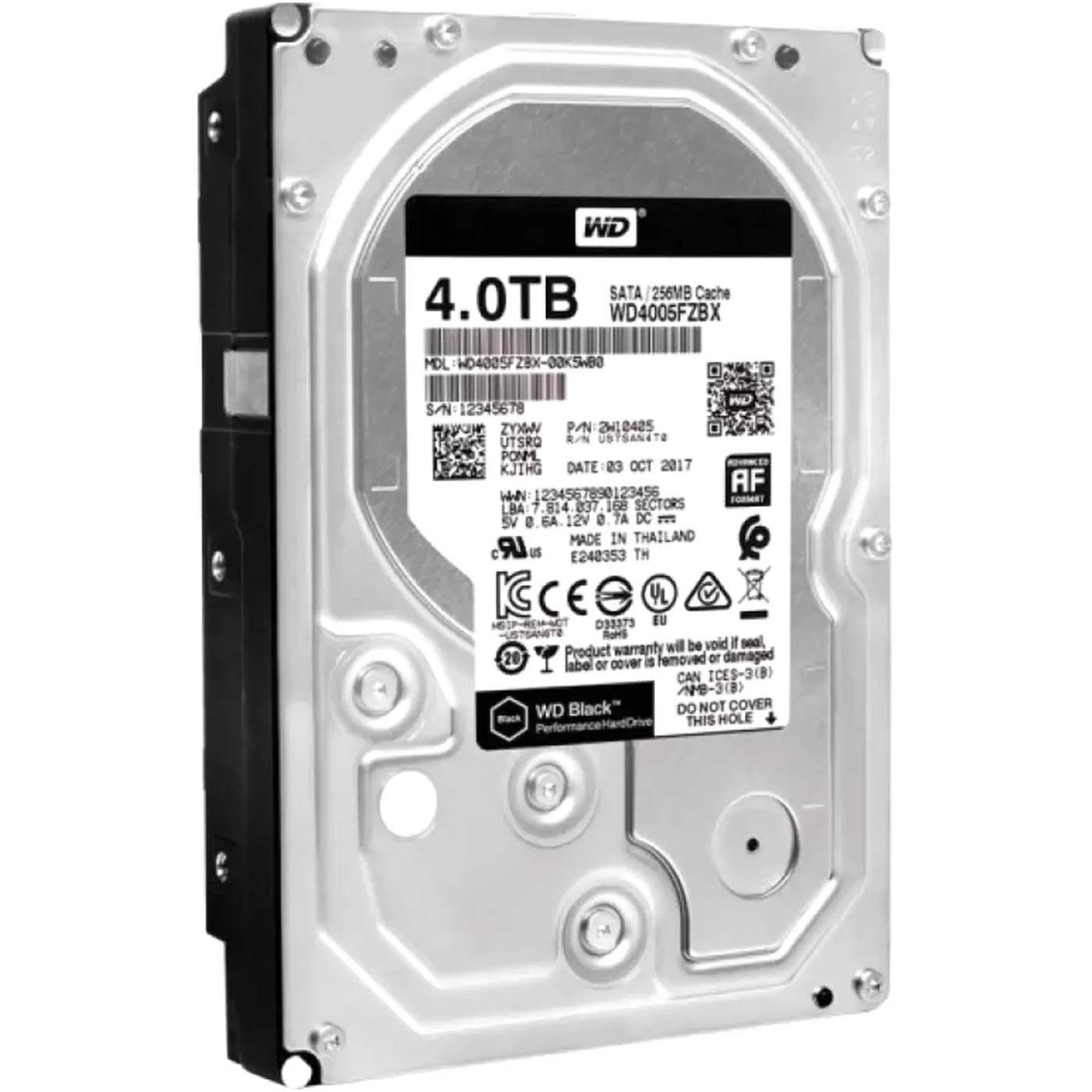 Купити Уцінка Жорсткий диск Western Digital Black 4TB 3.5" (VBHU2XNF) - фото 2