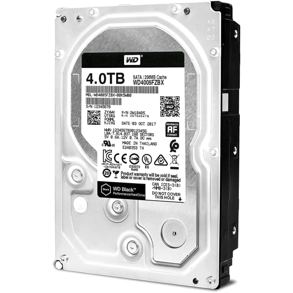 Купити Уцінка Жорсткий диск Western Digital Black 4TB 3.5" (VBHU2XNF) - фото 3