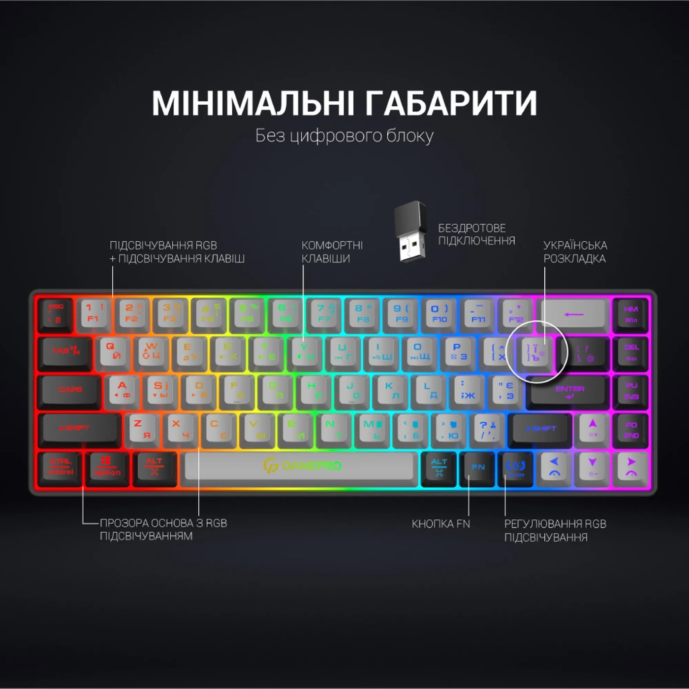 Купить Клавиатура Gamepro GK935 - фото 4