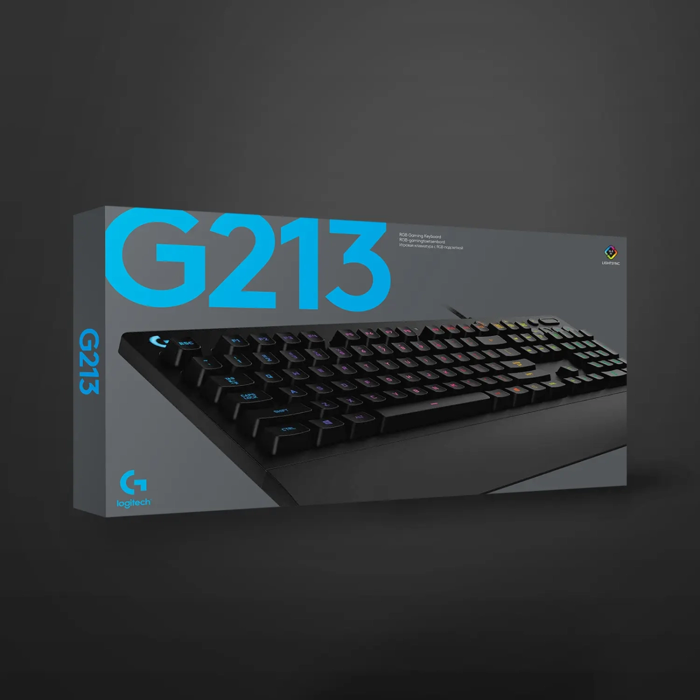 Купить Клавиатура Logitech G213 Prodigy Gaming Keyboard USB UKR (920-010740) - фото 7