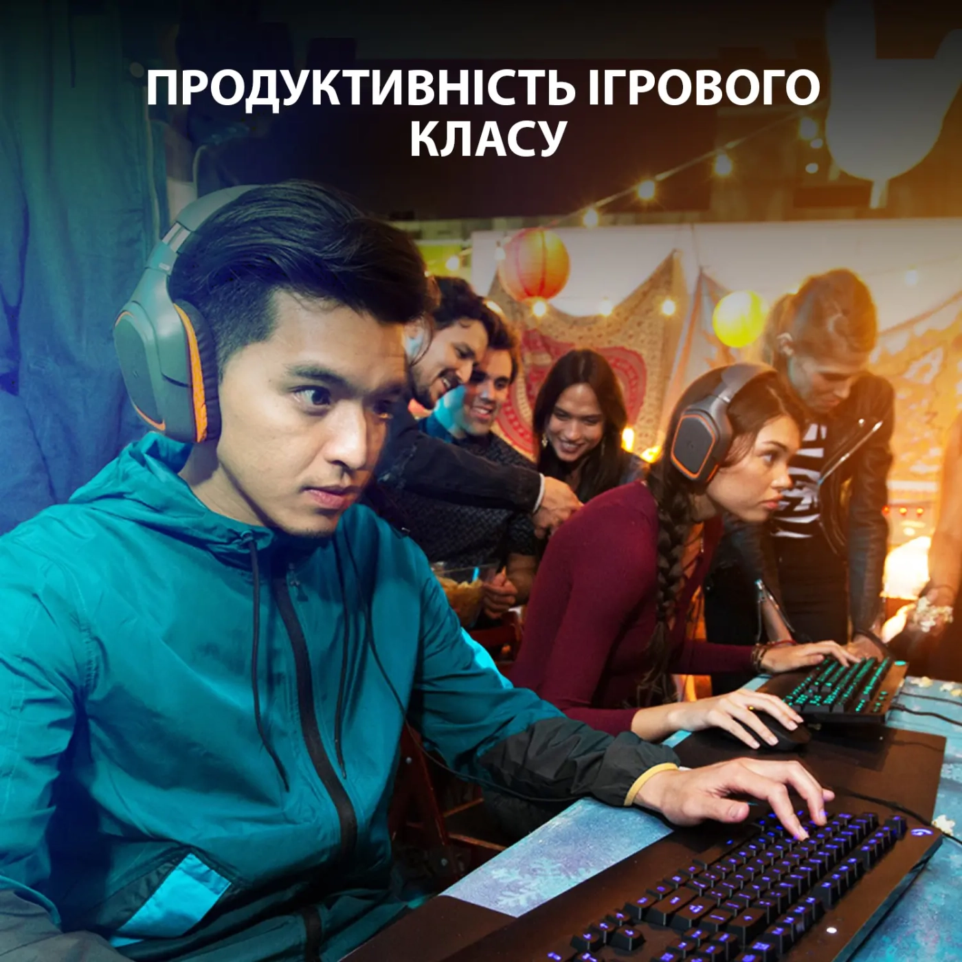 Купить Клавиатура Logitech G213 Prodigy Gaming Keyboard USB UKR (920-010740) - фото 2