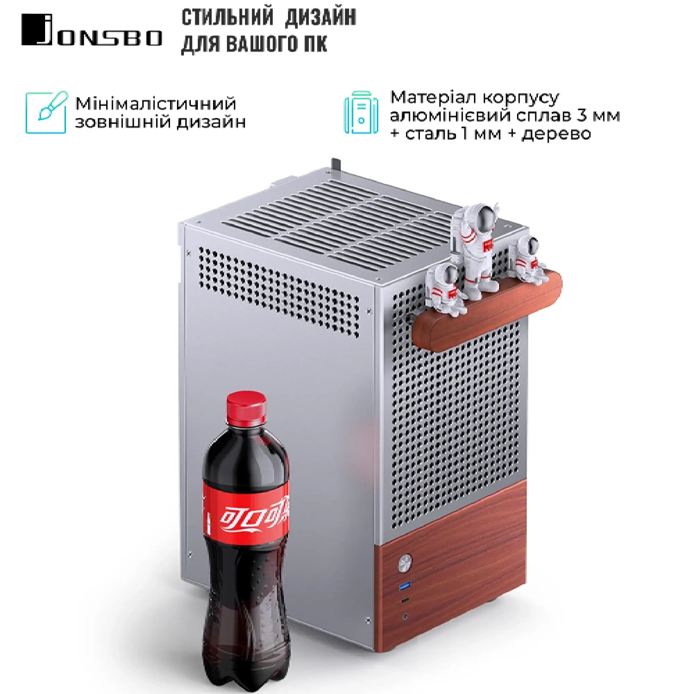 Купить Корпус Jonsbo T6 Silver - фото 8