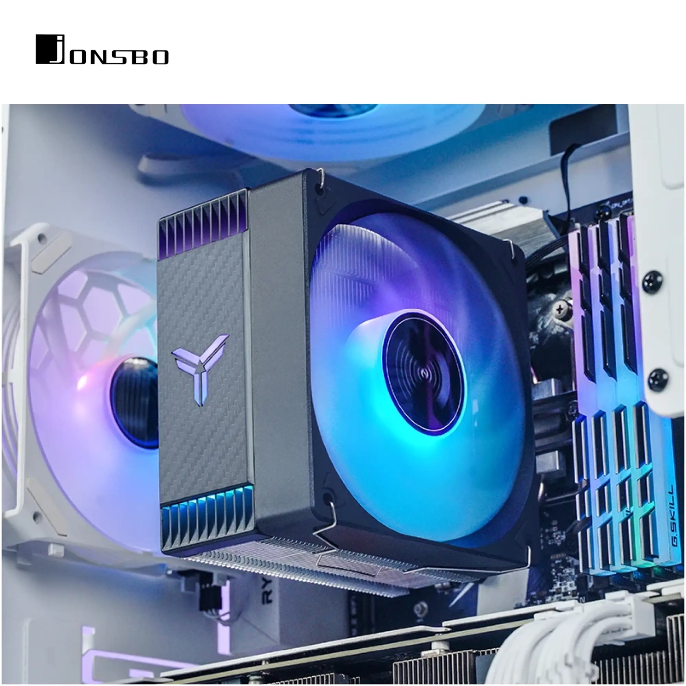 Купить Система водяного охлаждения Jonsbo CR-1000 MAX Black - фото 7
