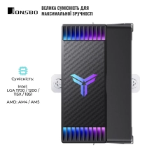 Купить Система водяного охлаждения Jonsbo CR-1000 MAX Black - фото 6