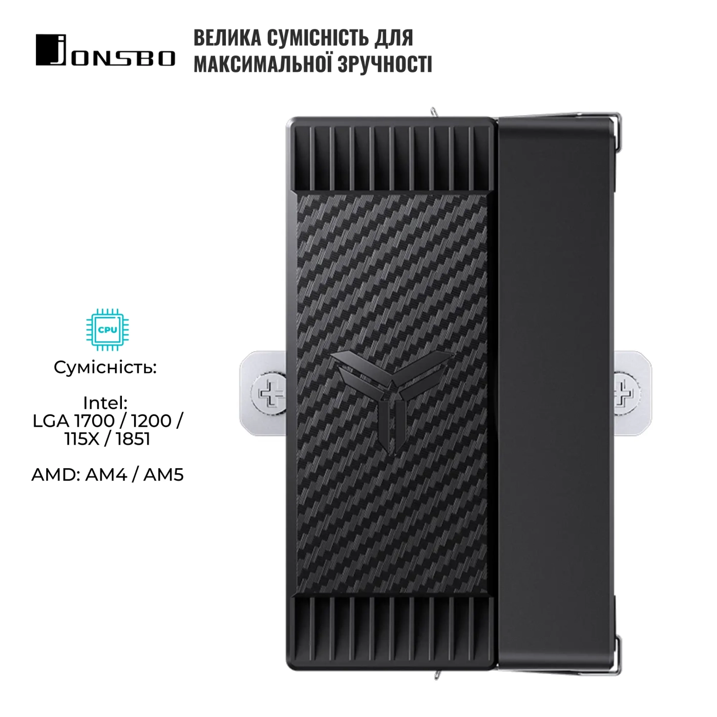 Купити Процесорний кулер Jonsbo CR-1000 MAX Black - фото 6