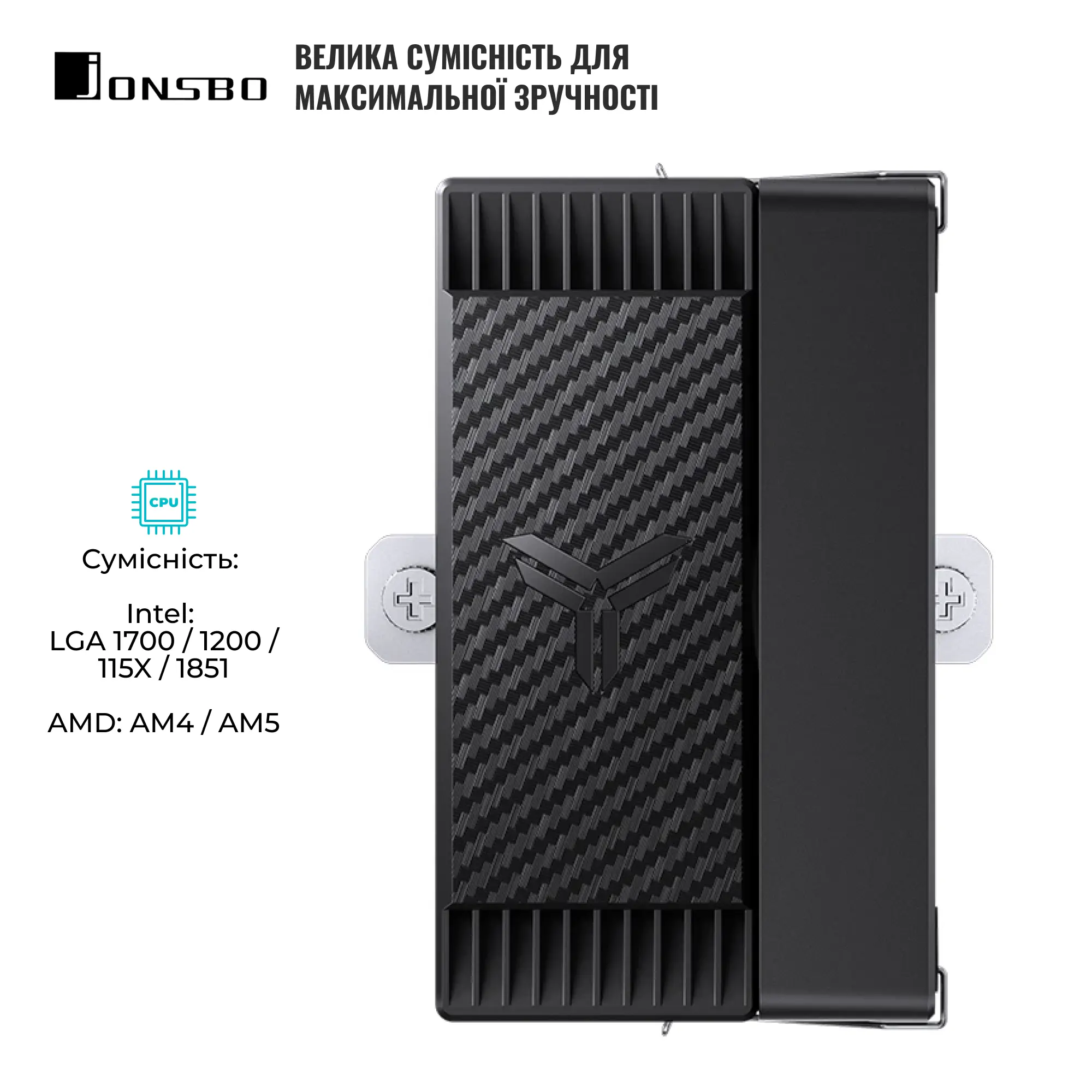 Купити Процесорний кулер Jonsbo CR-1000 MAX Black - фото 6