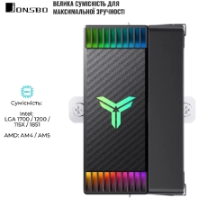 Купити Система водяного охолодження Jonsbo CR-1000 MAX ARGB Black - фото 6