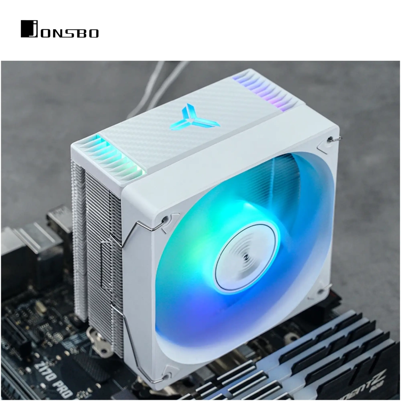 Купить Система водяного охлаждения Jonsbo CR-1000 MAX ARGB White - фото 7
