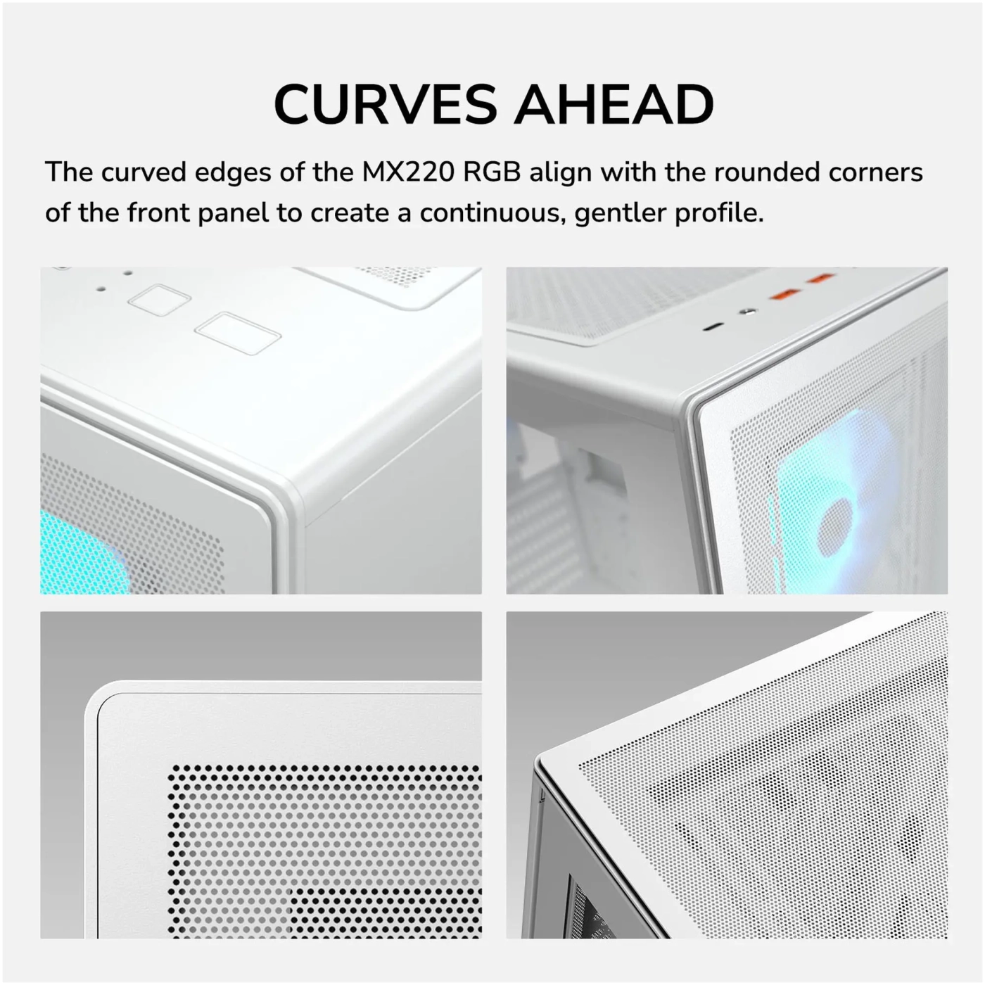 Купить Корпус Cougar MX220 RGB White - фото 12