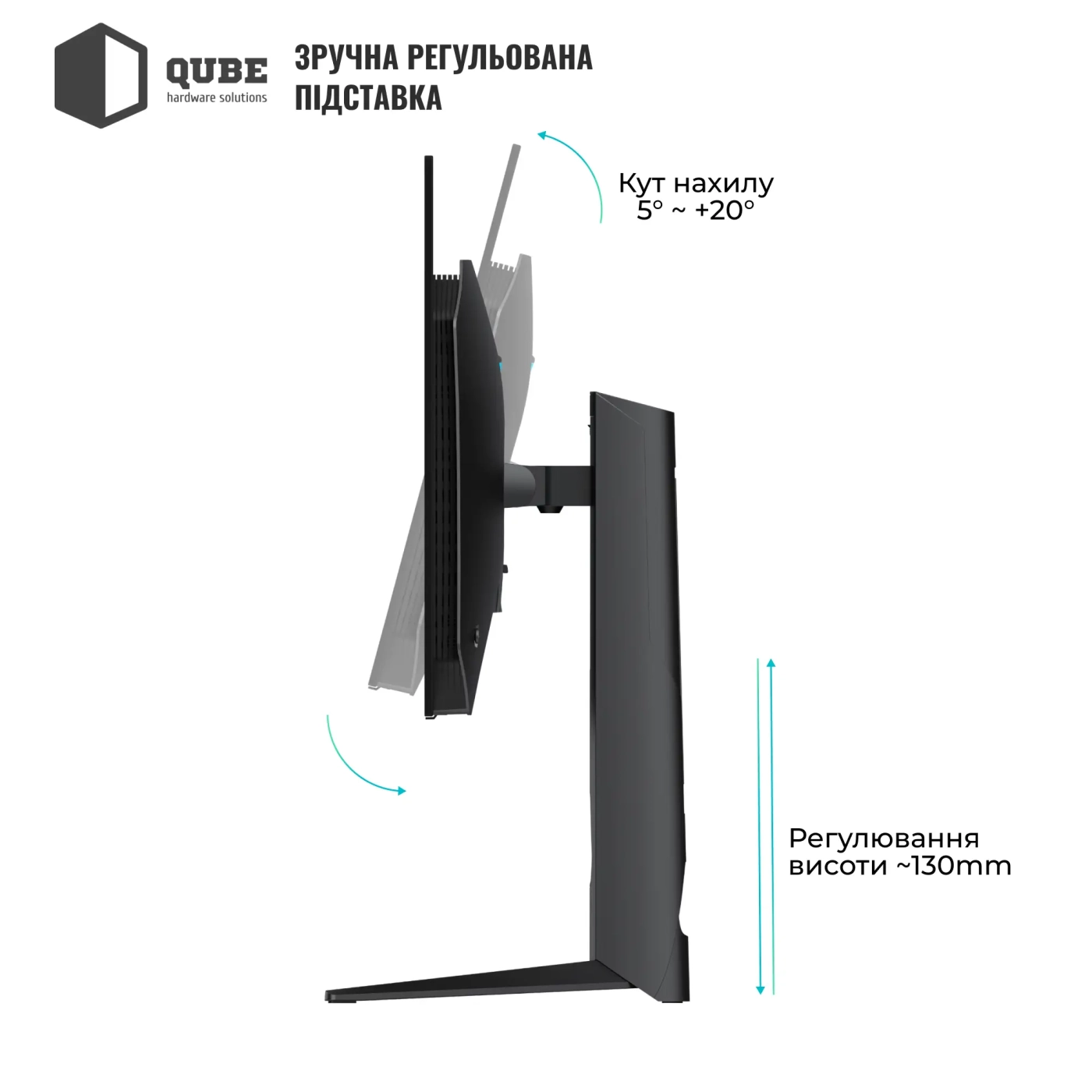 Купити Монітор 27" Qube Overlord OLED OG27Q240HC - фото 10