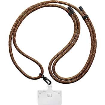 Купити Ремінець для смартфона ArmorStandart Rope Black Amber with Clear holder (ARM67204) - фото 1