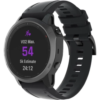 Купити Ремінець Armorstandart Silicone для Garmin 20mm Black (ARM60799) - фото 1