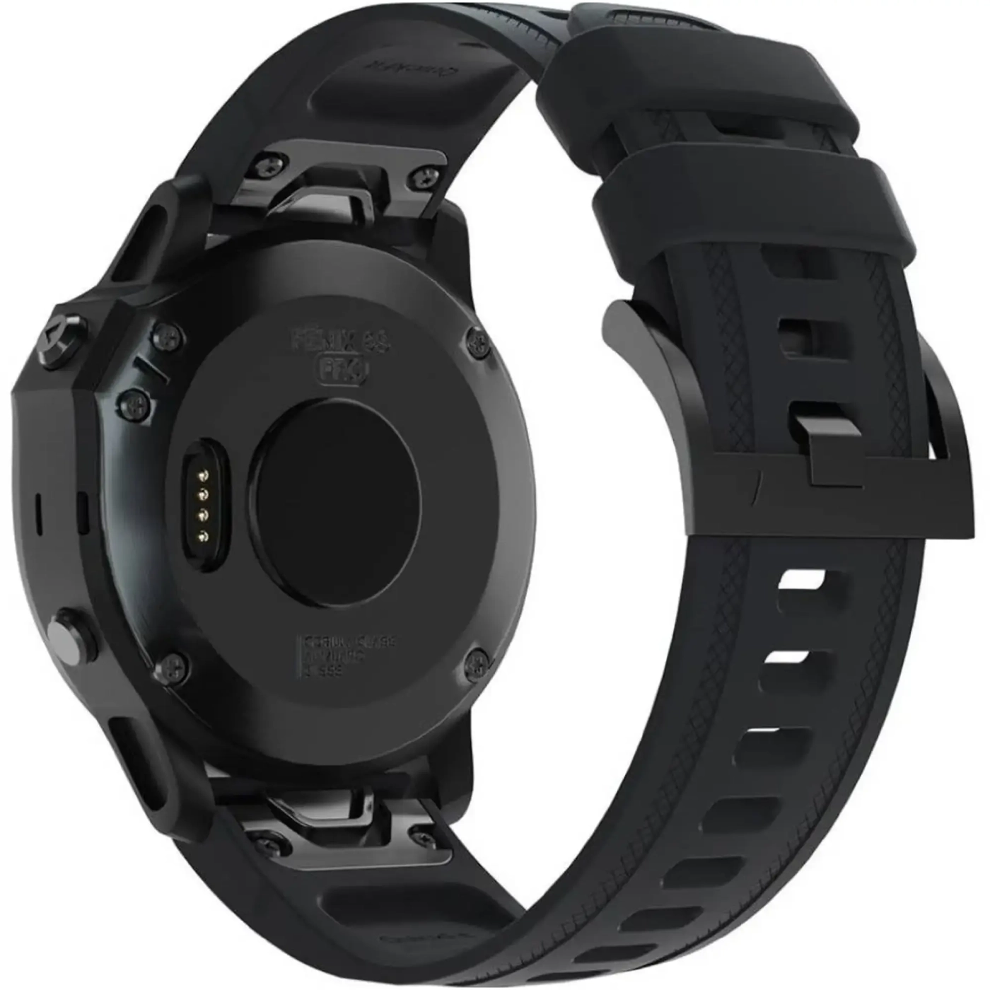 Купити Ремінець Armorstandart Silicone для Garmin 20mm Black (ARM60799) - фото 2