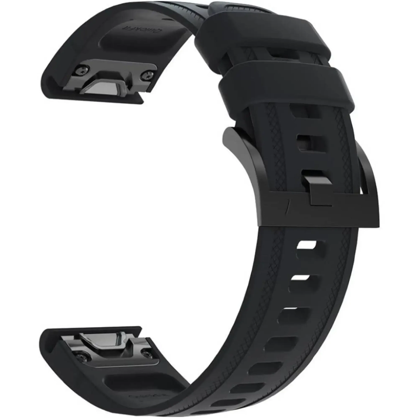 Купити Ремінець Armorstandart Silicone для Garmin 20mm Black (ARM60799) - фото 3