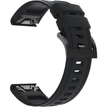 Купити Ремінець Armorstandart Silicone для Garmin 20mm Black (ARM60799) - фото 3