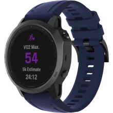 Купити Ремінець Armorstandart Silicone для Garmin 20mm Dark Blue (ARM60810) - фото 1