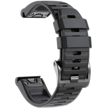 Купити Ремінець Armorstandart Silicone для Garmin 22mm Black (ARM60796) - фото 3