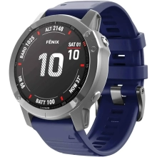 Купити Ремінець Armorstandart Silicone для Garmin 22mm Dark Blue (ARM60807) - фото 1