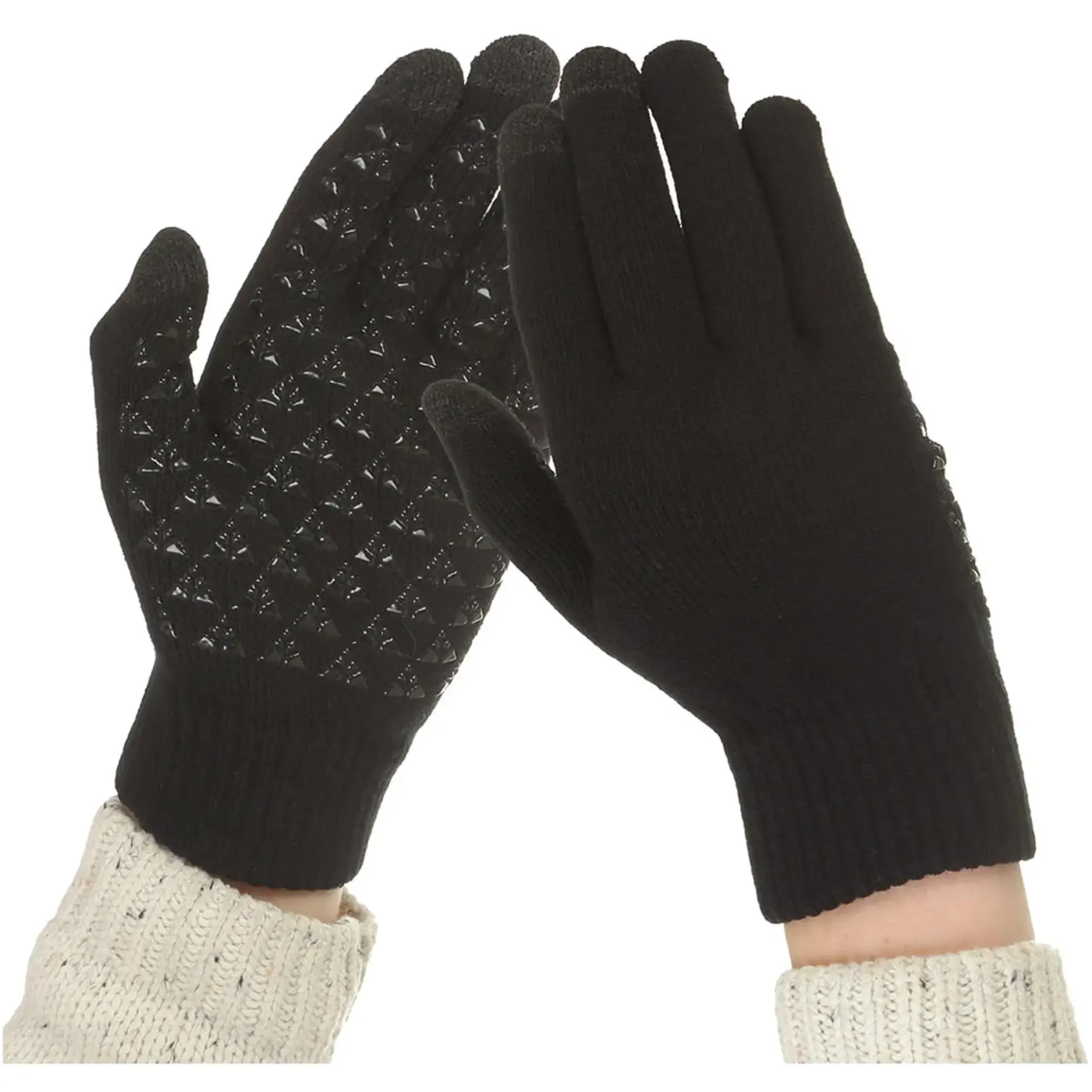 Купити Рукавички для сенсорних екранів Armorstandart Melange Black size L (ARM59870) - фото 4