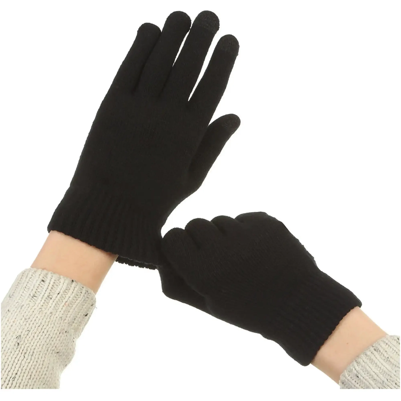 Купити Рукавички для сенсорних екранів Armorstandart Melange Black size L (ARM59870) - фото 7