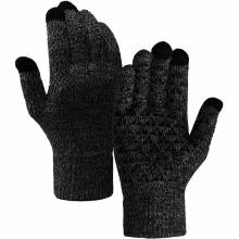 Купити Рукавички для сенсорних екранів Armorstandart Melange Grey/Black size L (ARM59867) - фото 1