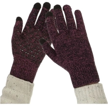 Купити Рукавички для сенсорних екранів Armorstandart Melange Purple/Black size XL (ARM59872) - фото 4