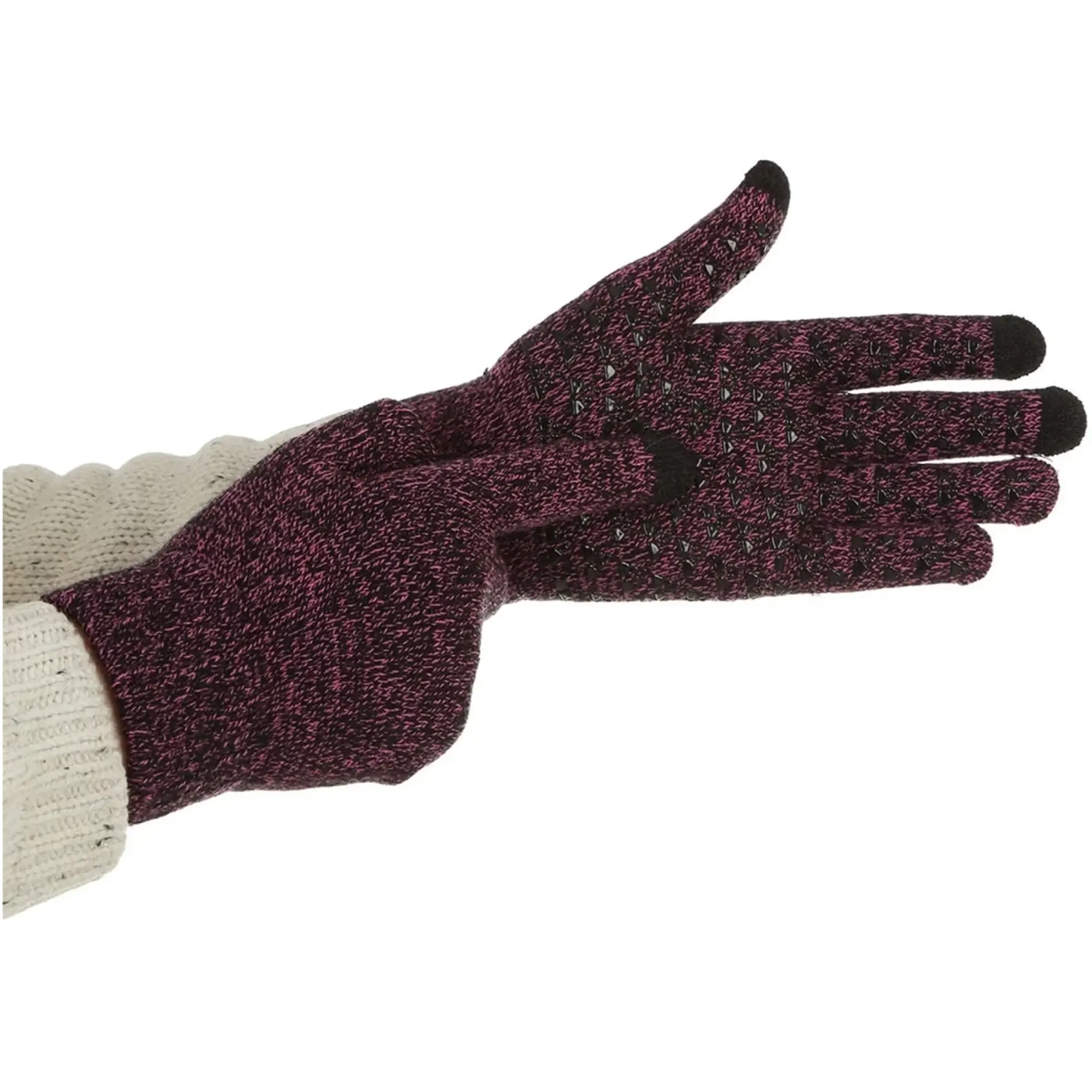 Купити Рукавички для сенсорних екранів Armorstandart Melange Purple/Black size XL (ARM59872) - фото 5