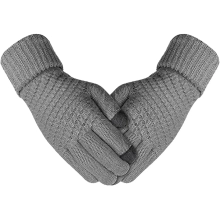 Купити Рукавички для сенсорних екранів з плетінням ArmorStandart Braid Grey (ARM59882) - фото 1