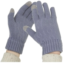 Купити Рукавички для сенсорних екранів з плетінням ArmorStandart Rope Blue (ARM59879) - фото 2