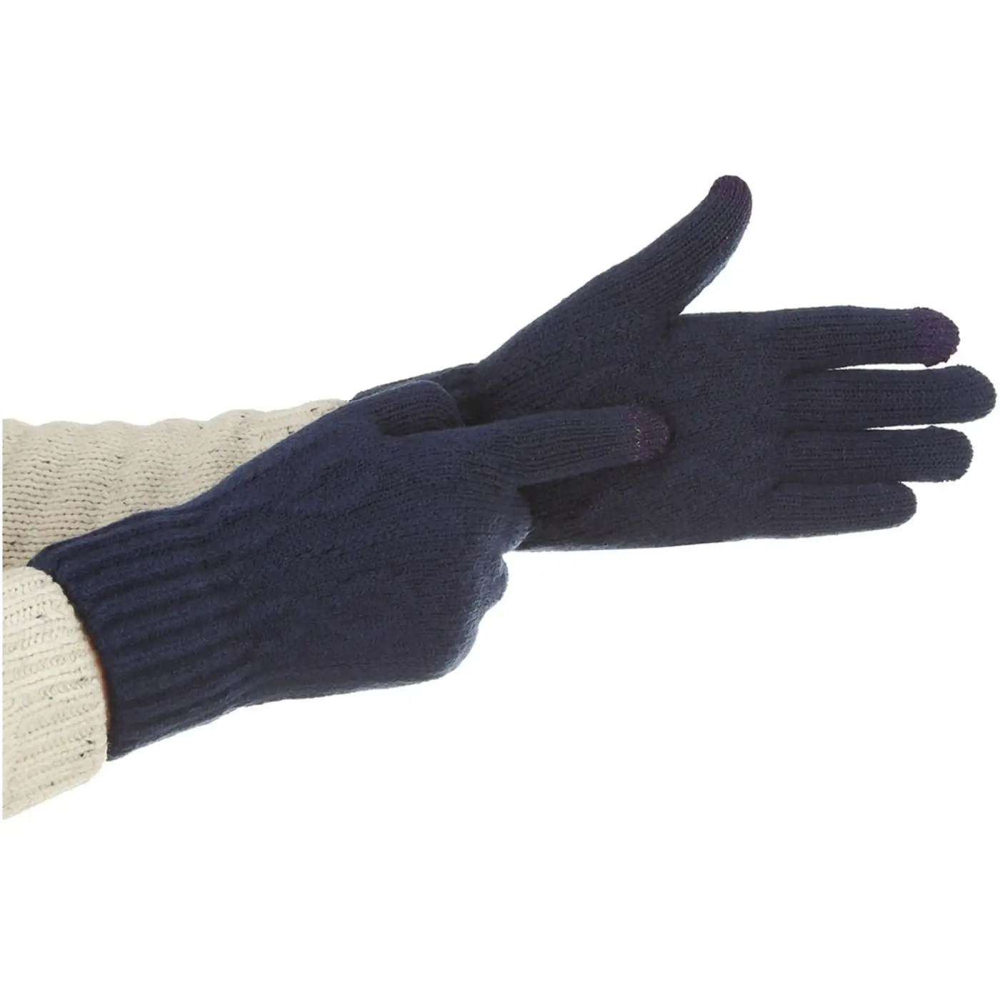 Купити Рукавички для сенсорних екранів з плетінням ArmorStandart Rope Dark Blue (ARM59878) - фото 3